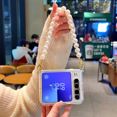 New Luxury Transparent Bracelet Fashion Clear Phone Case Cover For Huawei Pura X - Image 1 of 4