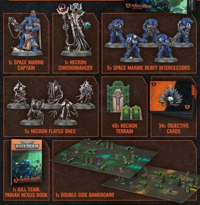 NO BOX!!! Kill Team Pariah Nexus Complete New Without Box Games Workshop WH40K - Picture 1 of 2