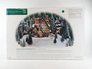 Accesorio Dept 56 Dickens Village - Through The Woods Animated Trail 52791 FUNCIONA - Imagen 1 de 6