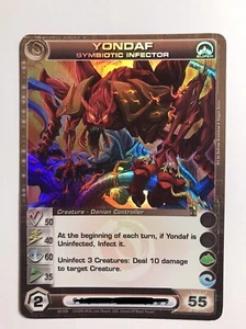 Chaotic TCG Alliances Unraveled YONDAF SYMBIOTIC INFECTOR (MAX ENERGY) - Picture 1 of 2