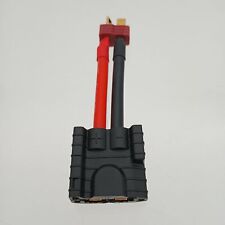 NEW TRX TRAXXAS ID Female to T Plug Deans Male cable 12AWG 5CM Adapter