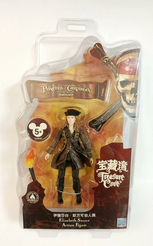Pirates of the Caribbean Elizabeth Swann Action Figure Disney Shanghai W Swords Cover