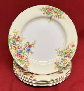 Juego de (4) platos de pan y mantequilla Kongo KON96 pintados a mano de 6 1/4" - Imagen 1 de 2