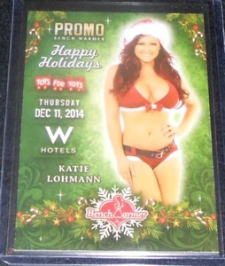 BENCHWARMER 2014 JUGUETES PARA NIÑOS - TARJETA PROMOCIONAL - KATIE LOHMANN - Imagen 1 de 2