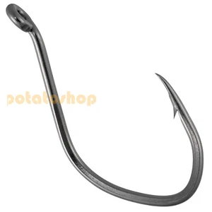 8083 Big River Hooks Live Cut Bait Fishing Catfish Hooks for Saltwater 30-100pcs - Picture 1 of 15