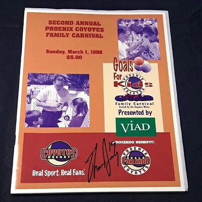 Shane Doan Mike Gartner Cliff Ronning Signed Magazine Phoenix Coyotes Arizona  - Image 1 of 4