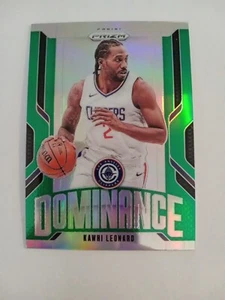 2024-25 Panini Prizm - Dominance Kawhi Leonard #18 Green Prizm - Picture 1 of 8
