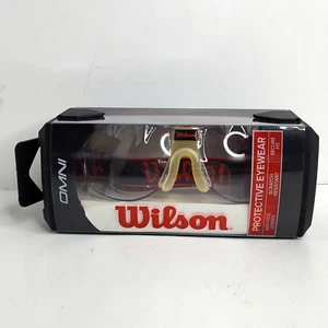 Wilson Omni Protective Eyewear Goggles Large Anti-Fog Racquetball New Open Box - Picture 1 of 9