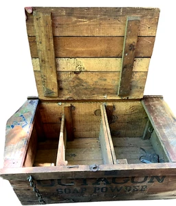 Antique Octagon Soap Powder Advertisement Box Crate Late 1800s! VERY COOL! - Picture 1 of 10