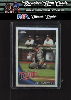2010 Topps Chrome 150 Joe Mauer Refractors - Image 1 of 2