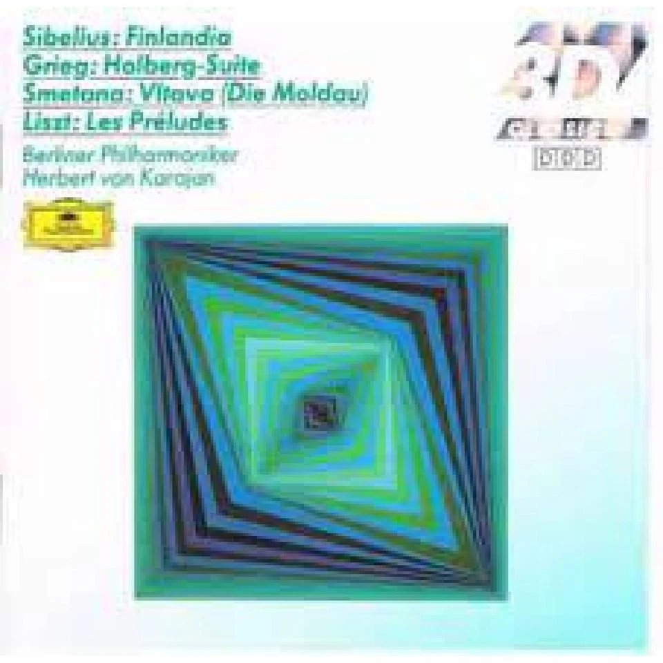 Cd Jean Sibelius - Finlandia / Holberg Suite / Vltava / Les Préludes (1989) - Photo 1/1
