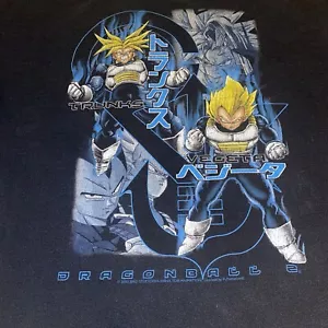 Vintage Y2K 2000 Trunks Vegeta Dragon Ball Z 2 Anime Shirt Herren XL Extra Large - Bild 1 von 14