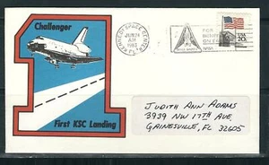 Challenger Landing  , Kennedy Space Center . June 24, 1983 - Picture 1 of 1
