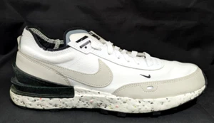 Tenis Nike para hombre WAFFLE One Crater blanco hueso negro DH7751-100 EE. UU. 10/44 VEUC* - Imagen 1 de 10