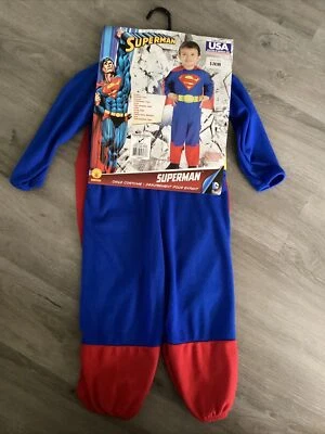 Rubíes DISFRAZ DE SUPERHOMBRE NIÑO Mono Niño Capa HALLOWEEN Todas las Ocasiones 2 - 4 Foto 1 de 4