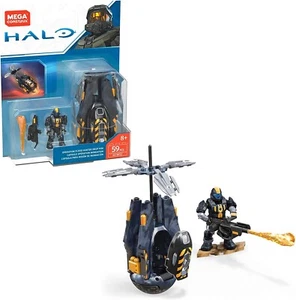 Mega Construx Halo Operation Flood Hunter Drop Pod, mega bloks.