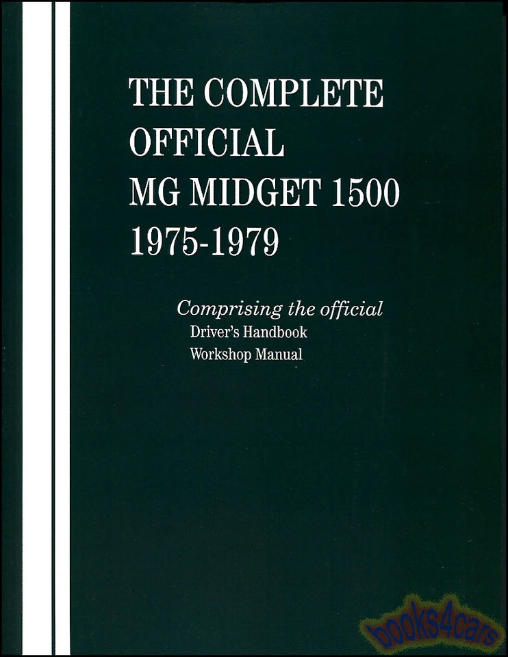 SERVICIO MANUAL ENANO REPARACIÓN MG SHOP BENTLEY 1500 LIBRO OFICIAL COMPLETO ROBERT Foto 1 de 1