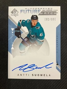 2018-19 SP Authentic #203 Antti Suomela Rookie Auto Future Watch /999 - Picture 1 of 2