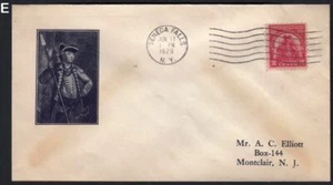 1929 Sullivan Sc 657-8A FDC Seneca Falls NY 1st A. C. Elliott cachet CV $65 - Picture 1 of 1