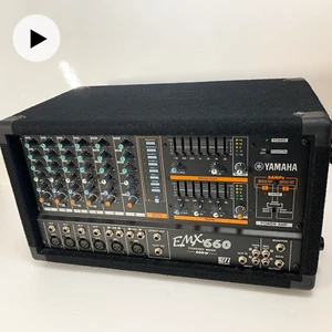 YAMAHA EMX660 Powered Mixer 600W Good Condition - Picture 1 of 17