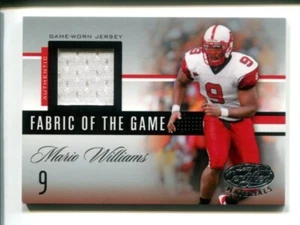 Mario Williams #/100 2006 Leaf Certified Materials Fabric of the Game 🏈 RC - Bild 1 von 3