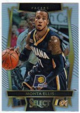 2016-17 Panini Select Concourse Level Silver Prizm #77 Monta Ellis Pacers
