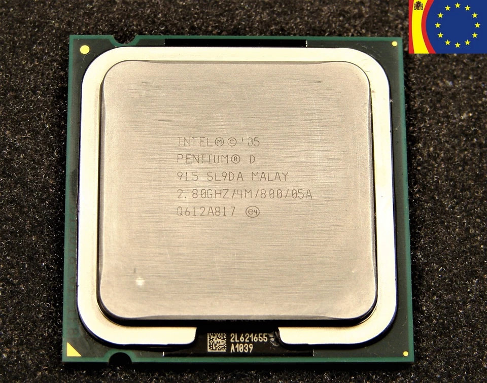 Intel Pentium D 915  2,80Ghz/4M/800/05A SL9DA  HH80553PG0724MN MICROPROCESADOR - Imagen 1 de 2