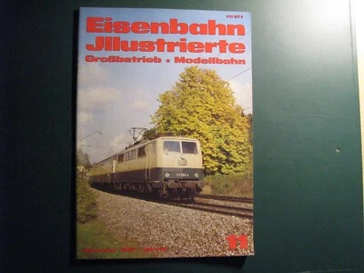 "Eisenbahn Illustrierte"     Nr. 11   November  1983   Großbetrieb * Modellbahn - Bild 1 von 4