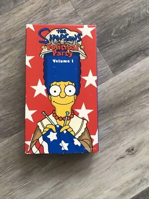 The Simpsons Political Party Volume 1, VHS Tape - Image 1 of 4