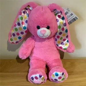 BUILD A BEAR FACTORY RARE & HTF USA EXCLUSIVE CONDO CUB SPOTTY BUNNY BNWT - Picture 1 of 1