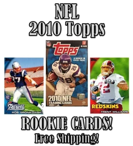 2010 Topps Football Choose Your Card All Rookies Rob Gronkowski RC - Picture 1 of 224
