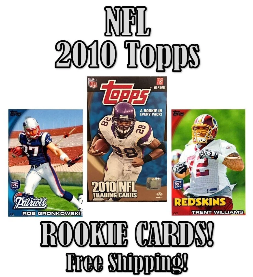 2010 Topps Football Choose Your Card All Rookies Rob Gronkowski RC - Image 1 of 1