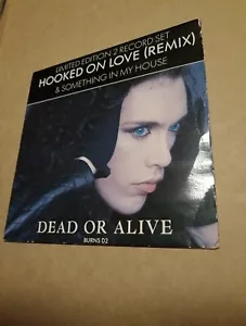 Dead Or Alive – Hooked On Love (Remix). 7" Record 1 Only - Picture 1 of 4