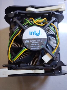 Original Intel Socket 478 Cooler C91249-002 3-pin Copper Core Heatsink with Fan - Picture 1 of 2