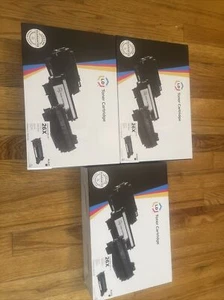 HP 26X CF226X LaserJet Toner Cartridge Black Factory Sealed Lot (x3) High Yield - Picture 1 of 3