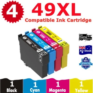 4X Compatible 49 49XL Ink Cartridge For Epson XP-2205 XP-4205 XP2205 XP4205 - Picture 1 of 1