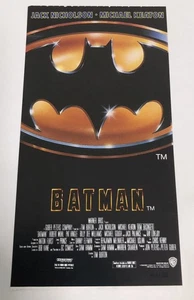 Batman (1989) / Boleto de cine Japón / Michael Keaton / Jack Nicholson - Imagen 1 de 2