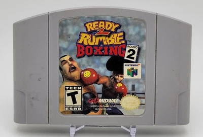 Ready 2 Rumble Boxing Round 2 N64 Nintendo 64 Game Only, Tested And Working - Image 1 of 4
