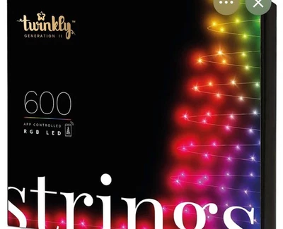 Cadena de luces inteligentes centelleantes 600 LED RGB Generación II TWS600Stp GUS RGb Foto 1 de 3