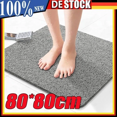 80x80CM Duscheinlage Rutschfeste Bad Duschmatte PVC Weich und Komfort Anti Slip - Bild 1 von 4