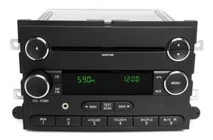 08-09 Ford Mercury Explorer Mountaineer AMFM CD w Aux Input Radio 8L2T-18C869-AE - Picture 1 of 5