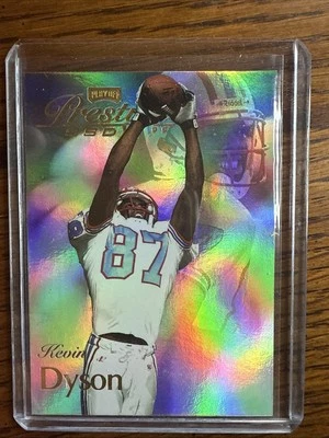 1999 Playoff Prestige SSD #B136 Kevin Dyson Houston Oilers Wide Receiver - Image 1 of 2