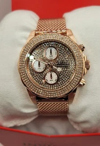 New Invicta Pro Diver Womens Watch Mother of Pearl Dial - 40mm, Rose Gold 37861 - Picture 1 of 6