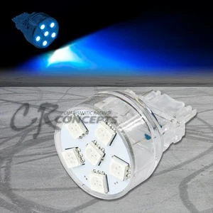 AZUL 25MM 6 SMD 6SMD 3156 3056 5050 LED FRENO TRASERO 12V BOMBILLAS TRASERAS - Imagen 1 de 1