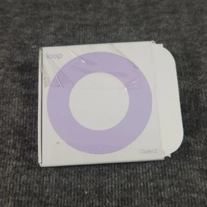 Loop Quiet 2 Ear Plugs Noise Reduction Super Soft Reusable Hearing Violet NRR14 - Picture 1 of 4