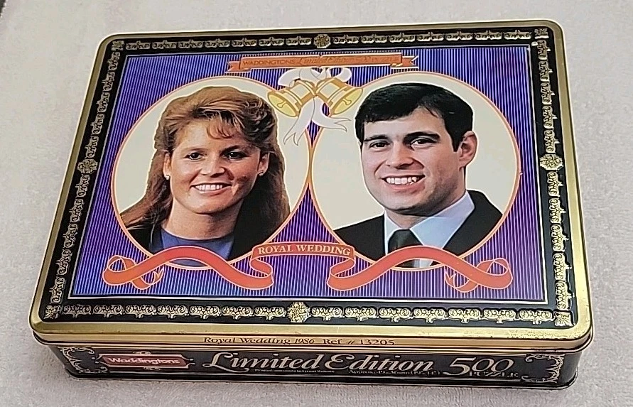 Vintage 1986 Royal Wedding Waddingtons 500 Puzzle Limited Edition Unused Opened - Image 1 of 4