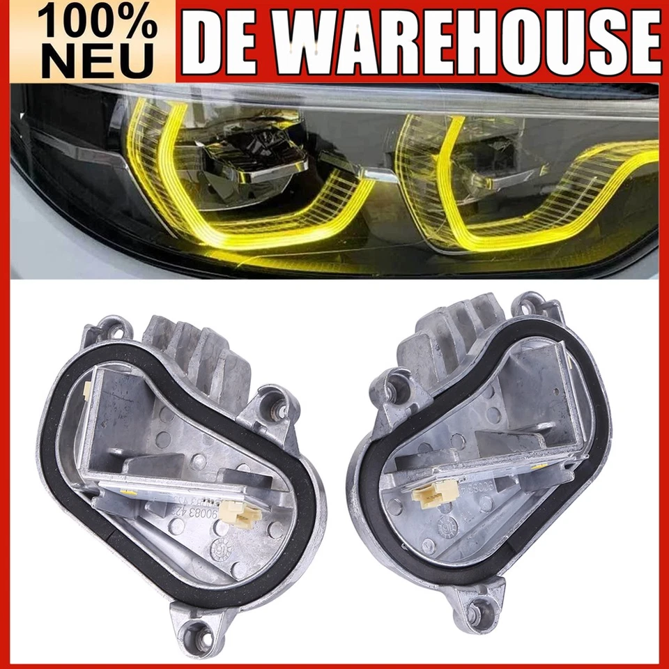 2x NEU LED Tagfahrlicht Steuermodul Für BMW 4er F32 F33 F36 F80 F82 F83 M4 LCI - Bild 1 von 4