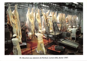 56-LORIENT-BOUCHERS ABATTOIRS DE KERDUAL 87-N�631-D/0331 - Picture 1 of 2