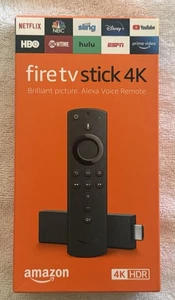 Fire TV Stick 4k Ultra HD Streaming Media Player Alexa Voice Remote Control New - Picture 1 of 4