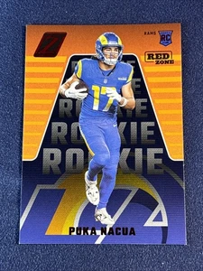 2023 Puka Nacua Red Zone Rookie Card Panini Zenith #177 Los Angeles Rams - Picture 1 of 9
